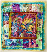 Mindful Stitching–Textile Collage as Meditation