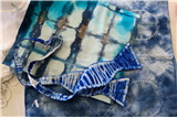 Shibori Dyeing on Cotton & Silk