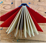 Sewn-board Binding with Marbled Papers