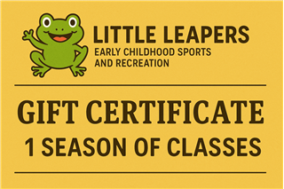⚽️ Little Leapers Gift Certificate ⚾️