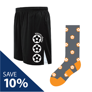 Soccer Shots Shorts and Socks Bundle