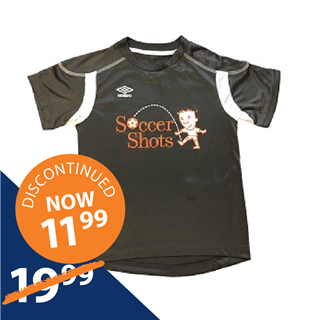 Soccer Shots Dark Grey Youth Jersey