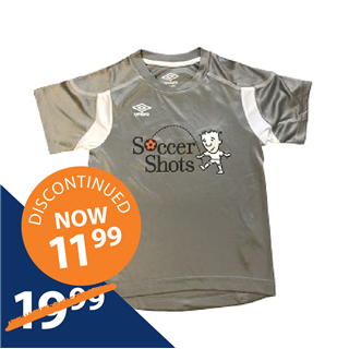 Soccer Shots Light Grey Youth Jersey