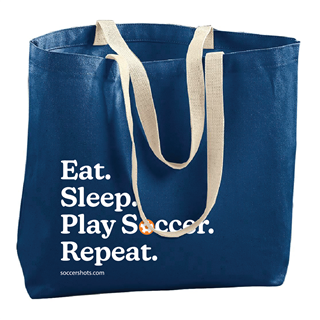 Soccer Shots Over-Sized Tote