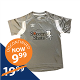 Soccer Shots Light Grey Youth Jersey