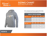 Soccer Shots Youth Hoodie