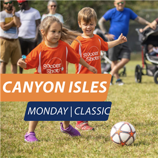 Summer Soccer at Canyon Isles | Monday Evenings | Classic | Ages 3 to 5