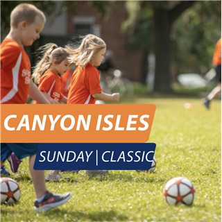 Summer Soccer at Canyon Isles | Sundays | Classic FIELD 1 | Ages 3 to 5
