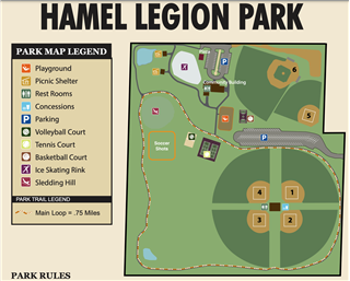 Hamel Legion Park Program  - Mini  (2-3y) Spring 2025