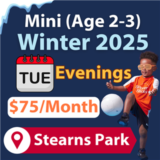 Stearns Champion Park | Tuesday Evenings | Mini (2-3 year olds) | Winter 2025