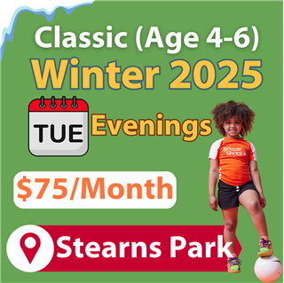 Stearns Champion Park | Tuesday Evenings | Classic (4-6 year olds) | Winter 2025