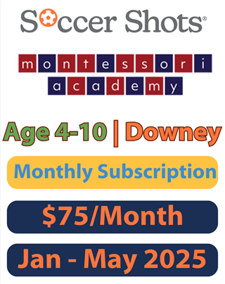 Montessori Academy of Downey | Monthly Subscription | Age 4-10 |Jan - May 2025