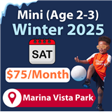 Marina Vista Park | Mini (2-3 year olds) | Winter 2025