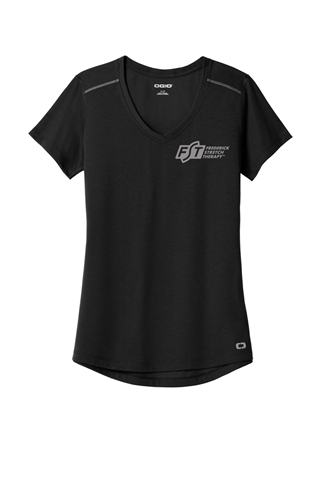 Womens Ogio Endurance Peak V-Neck Tee