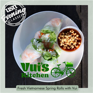 414 Fresh Vietnamese Spring Rolls with Vui