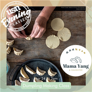 408-2 Dumpling Making Class with Mama Yang and Daughter